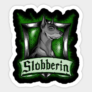 Hairy Pupper House Slobberin Sticker